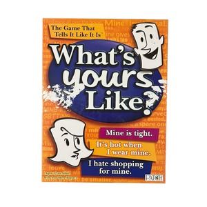 What's Yours Like: the Game That Tells It Like It Is - Preowned